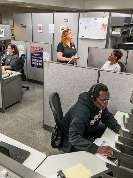 The Merit Brass Cleveland customer service and sales support team